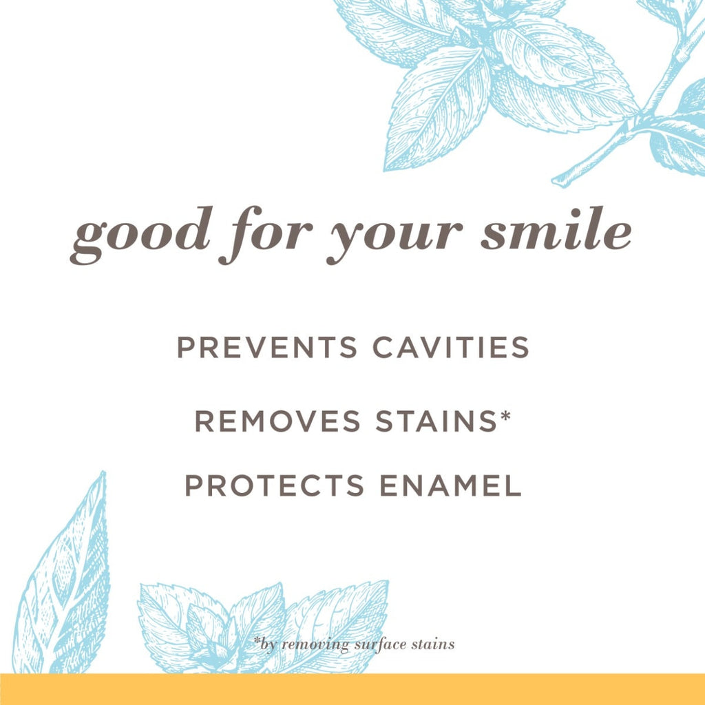good for your smile Hero Extra White Fluoride Natural Toothpaste Mountain Mint