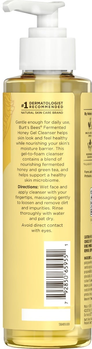 Fermented Honey Foam Cleanser - dermatologist recommended